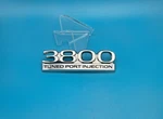1990-92 Buick Regal 3800 Tuned Port Injection Rear Trunk Lid Emblem Oem 52363450. Fixed Price $25.19.