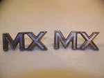 1968 69 Mercury Montego Mx Emblems Oem #C8GB-16720-C. Fixed Price $74.98.