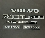 84-92 Volvo 740 Turbo Intercooler Rear Trunk Lid Emblem Logo Badge. Fixed Price $50.95.