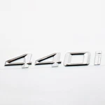 17-20 Bmw 440I Series Chrome Car Trunk Nameplate Emblem Badge Performance. Fixed Price $14.99.
