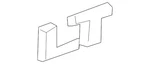 Genuine Gm Tailgate Emblem 84557549. Fixed Price $21.80.