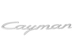 Genuine Porsche "cayman" Rear Emblem (satin Aluminum) 98755923901. Fixed Price $85.00.