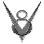 1953-1957 Studebaker V-8 Emblem Part Number 299175W. Fixed Price $55.20.