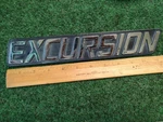 2000-2005 Ford Excursion Fender Emblem Driver Passenger Side Logo Badge Oem 3L6. Fixed Price $29.99.