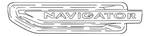 Genuine Ford 2019-2021 Navigator Nameplate JL7Z-16720-BAL. Fixed Price $63.98.