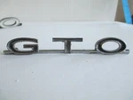 1964-69 Gto Lemans Emblem Chrome White Black Gm #7758566 B2. Fixed Price $49.00.