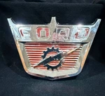 Vintage Ford 1960S Series Genuine Chrome Bonnet Hood Badge COTB-16607-A. Fixed Price $89.99.