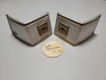 73-80 Chevrolet Squarebody Bowtie Cab Corner Trim Molding Band Left Right Oem. Fixed Price $89.99.