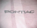 Pontiac 1970'S 9882700 Script Excellent Condition. Fixed Price $10.00.