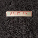 1989-97 Rear Chrome Boot Trunk Badge "bentley" Red Letters Oem UB43761. Fixed Price $149.95.
