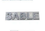 Oem Ford Part Number 8T5Z-6342528-A Mercury Sable Emblem Logo New. Fixed Price $43.00.