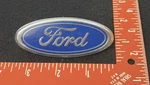 Vintage Ford Emblem E2DB-8C020-A Oem, 3.5" X 2.475" Used. Fixed Price $18.00.