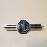 Original Mga Mgb Fray Ltd Chrome Ribbed Badge Emblem Blanking Plate 130254. Fixed Price $52.49.