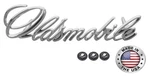 Front Grille Script Emblem For 1971-1972 Oldsmobile Cutlass 88 And 98 Usa Made. Fixed Price $62.98.