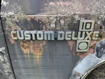 1975-1980 Chevrolet Custom Deluxe 10 Fender Emblem 349682-2,WALL Hanger 8"X3.25". Fixed Price $40.00.