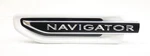 New Ford Navigator Fender Emblem Left White/black JL7Z-16720-BAM 20-21. Fixed Price $125.95.