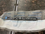 1980 - 1990 Chevrolet Caprice Classic Emblem Deck Lid Trunk Nos Gm New 20606499. Fixed Price $95.00.
