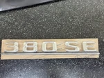 Mercedes Benz Genuine Oem 1268170315 Trunk Deck Lid Emblem New Nos. Fixed Price $125.00.