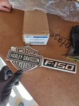 2010 2011 2012 F150 Harley Davidson 8 Foot Style Side Box Tail Gate Emblem Decal. Fixed Price $100.00.