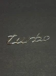 Porsche 911 01-05 Genuine Emblem Turbo Chrome 996559237034PU. Fixed Price $139.99.