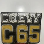 Chevrolet Chevy Big Truck 50 60 65 Emblem 692915 Flat Bed Dump Read !!. Fixed Price $19.88.