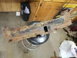 1956 Buick Century Hood Latch And Upper Panel. Fixed Price $133.95.