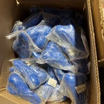 United Pacific 70144 Bumper Cover Emblem Large Decorative Rubber Balls, Blue. Fixed Price $19.95.