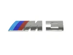 Bmw Emblem "M3" For Trunk Lid 2001-2006 51147893655--GEN. Fixed Price $92.82.