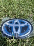 2016-2022 Toyota Prius Hybrid Blue Front Grille Logo Emblem Radar 53141-47030. Fixed Price $59.99.