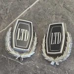 Set 2 Original Ford Ltd Roof Sail Panel Emblems D5AB 53517A56-BB. Fixed Price $32.99.