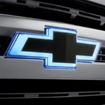 2019-2021 Chevrolet Silverado 1500 Illuminated Front Grille Emblem 85144185 Blk. Fixed Price $288.98.