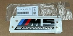 Bmw F90 M5 Competition Genuine Rear Trunk Black Emblem Decal Badge New Oe. Fixed Price $74.99.