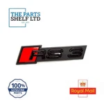 Genuine Audi RS3 17- Front Bumper Center Grill Black Badge Emblem New. Fixed Price $84.62.