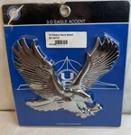 One United Pacific 801-50110 Right Facing Chrome Plastic 3D Eagle Accent. Fixed Price $14.99.