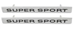 New Trim Parts Super Sport Front Fender Emblem Pair / For 1968 Impala 2716. Fixed Price $97.99.