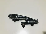 Vtg Auth Chrome Jaguar 5" Leaping Cat Hood Ornament With Serial #7 24265 3 Wbb. Fixed Price $95.00.