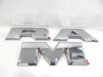 New Oem 2015-2024 Mopar Ram Back Rear Tailgate Letter Badge Chrome Decal Set. Fixed Price $139.99.