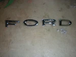 1964 Ford Country Squire Sedan Ranch Wagon Tailgate Letter Set. Fixed Price $34.99.