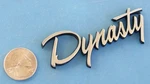 Dodge Dynasty Script Emblem Side Chrome Roof Post Lh Or Rh 88 89 90 91 4454248. Fixed Price $16.99.