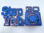 Chevrolet Step Van Emblem Badge Oem # 356028 Chevy P30 Used. Fixed Price $29.99.