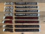 Any Color Custom Painted Ford 6.7L Powerstroke Diesel Door Emblem Name Plate. Fixed Price $399.99.