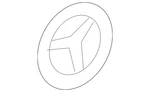 Genuine Mercedes-benz Hood Emblem 000-817-13-08. Fixed Price $60.30.