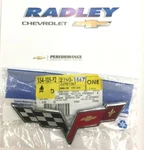 Oem New Gm C6 Corvette Front Bumper Waterfall Emblem 25919015 22901567 B192. Fixed Price $96.99.