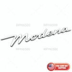 For Maserati Modena Side Fender Marker Nameplate Logo Emblem Badges Sport Chrome. Fixed Price $32.50.