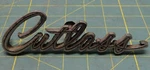 Vintage 1967 Oldsmobile "cutlass" Chrome Fender Emblem P/n 395064. Fixed Price $28.99.