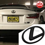 Lexus Trunk Logo Badge Emblem Car Exterior Replace Gloss Black F-sport Nx Rc. Fixed Price $29.99.