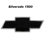 Front Billet Bowtie Grille Emblem 2-TONE 14-15 Chevy Silverado 1500 Black/chrome. Fixed Price $110.00.