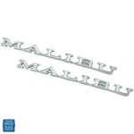 1971-73 Chevrolet " Malibu Front Fender Emblem Replaces Gm 3990939 Pair. Fixed Price $79.99.