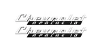 Usa-made! 1960 Chevy Truck Front Fender Emblem "chevrolet Apache 10" Trim Parts!. Fixed Price $97.89.