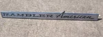 Amc/rambler 1964/65 American Nos Front & Rear Chrome Name Badge 4481199. Fixed Price $116.69.